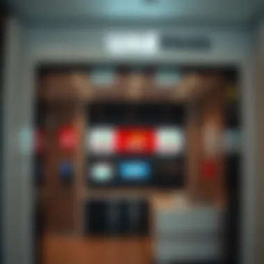 Inside Configuration of a UAE Pass Kiosk Inside View of a UAE Pass Kiosk