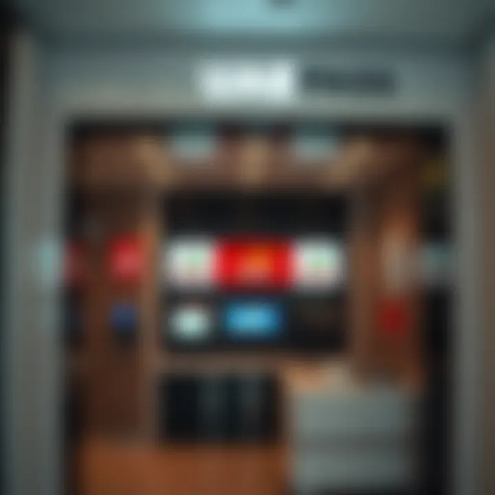 Inside Configuration of a UAE Pass Kiosk Inside View of a UAE Pass Kiosk