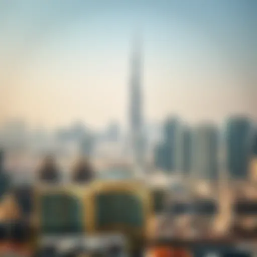 A panoramic view of Dubai's skyline showcasing modern architecture