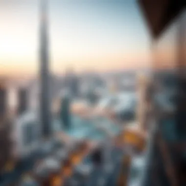 Dubai Skyline and Real Estate Market A scenic view of Dubai's skyline representing real estate
