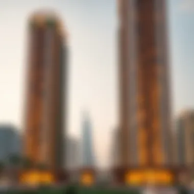 Luxury High-Rise Living Luxury high-rise buildings in Dubai