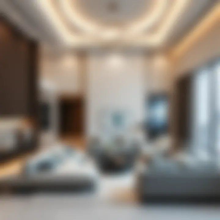 Contemporary Interior Designs Modern interior design in Dubai properties