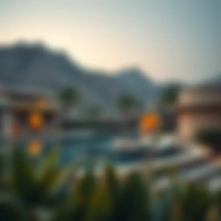 Luxurious residences in Wadi Dubai surrounded by natural beauty