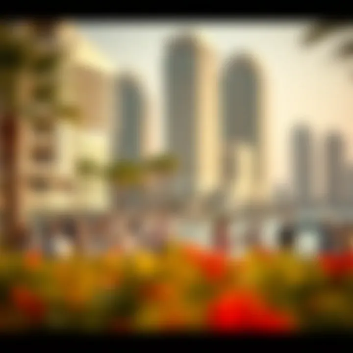 Vibrant Lifestyle at Yas Waterfront Vibrant community life at Yas Waterfront with recreational activities